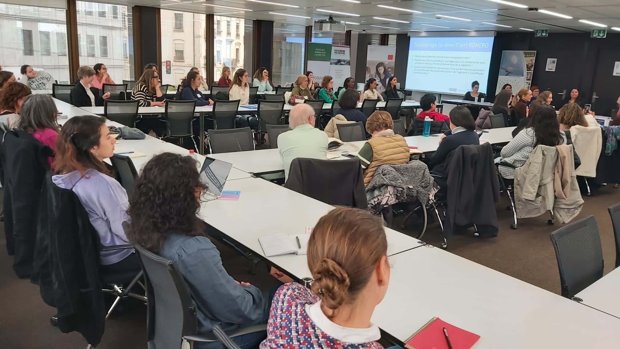 Table ronde : Les femmes dans les métiers techniques et et scientifiques en Suisse