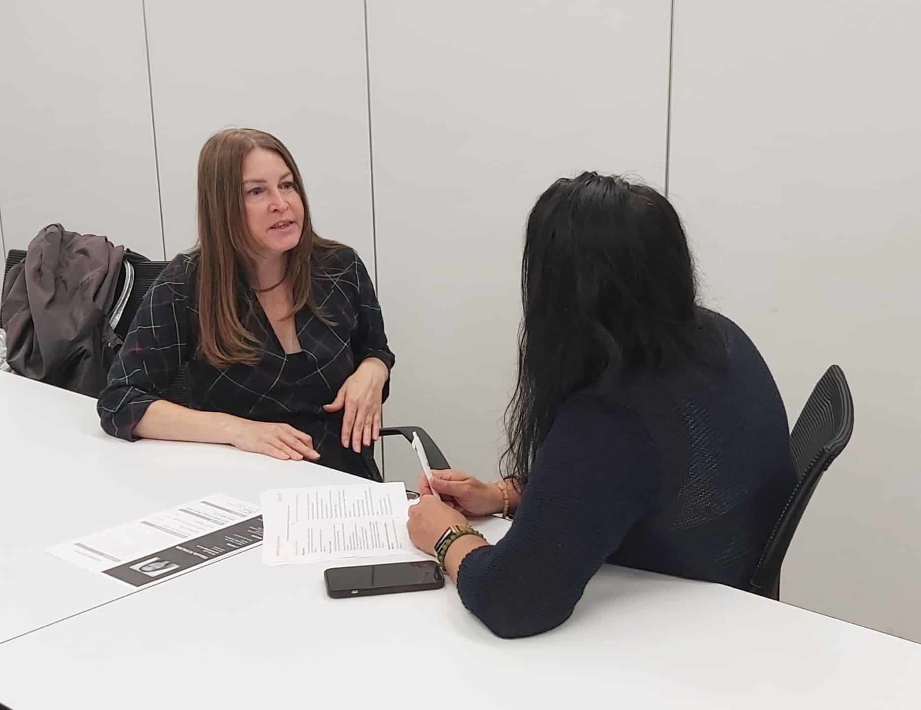 Job-coaching co-organisé par l'association découvrir et la FER Genève pour faciliter l'insertion professionnelle des personnes migrantes qualifiées en Suisse