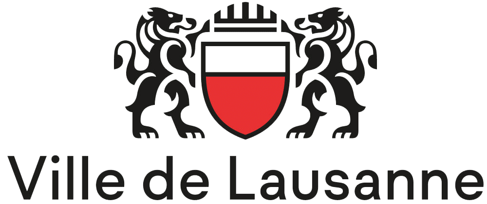Logo de la Ville de Lausanne, partenaire institutionnel de l'association découvrir.
